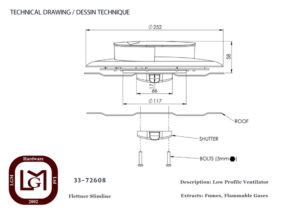 33 72608 Technical Drawing