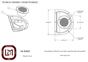 33 81907 Technical Drawing