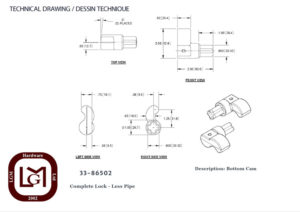 33 86502 Technical Drawing