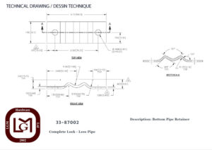 33 87002 Technical Drawing