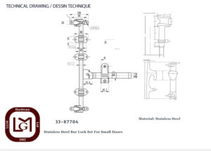33 87704 Technical Drawing