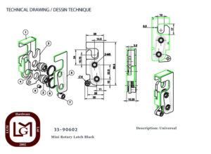 33 90602 Technical Drawing