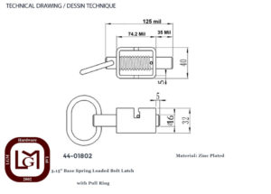 44 01802 Technical Drawing