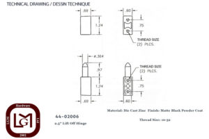 44 02006 Technical Drawing