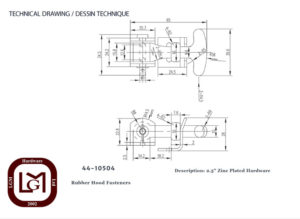 44 10504 Technical Drawing