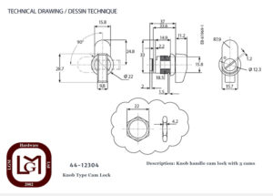 44 12304 Technical Drawing