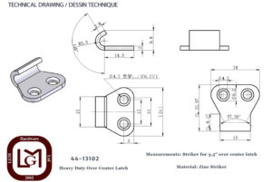 44 13102 Technical Drawing