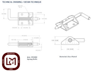 44 15102 Technical Drawing
