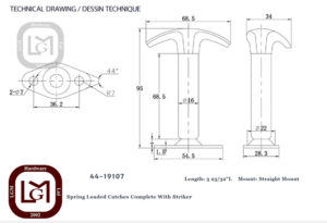 44 19107 Technical Drawing