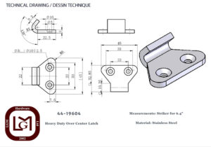 44 19604 Technical Drawing