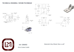 44 20602 Technical Drawing