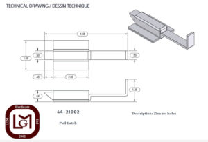 44 21002 Technical Drawing