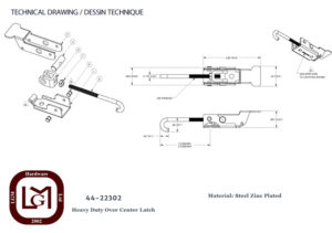 44 22302 Technical Drawing