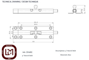 44 31402 Technical Drawing