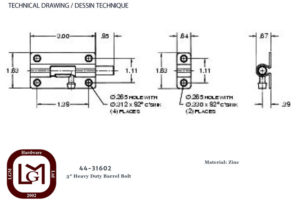 44 31602 Technical Drawing