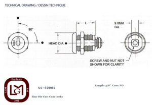 44 40004 Technical Drawing