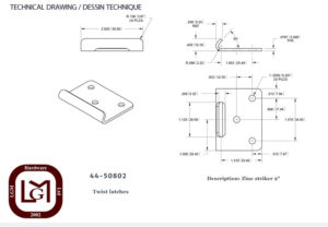 44 50802 Technical Drawing