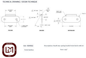 44 50902 Technical Drawing