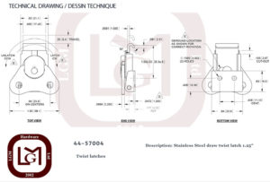 44 57004 Technical Drawing