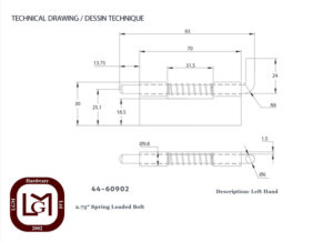 44 60902 Technical Drawing