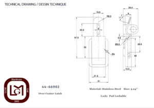 44 67104 Technical Drawing