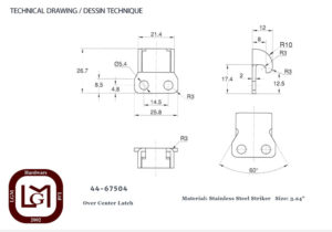 44 67504 Technical Drawing