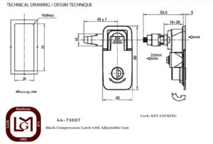 44 73007 Technical Drawing