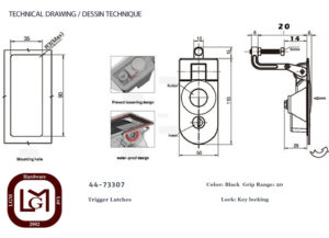 44 73307 Technical Drawing