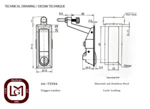 44 73504 Technical Drawing