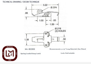 44 82202 Technical Drawing