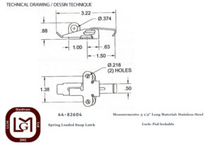 44 82604 Technical Drawing