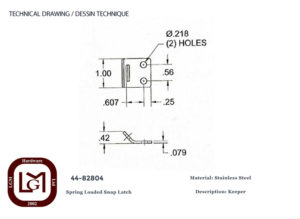 44 82804 Technical Drawing