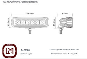 54 19188 Technical Drawing