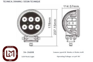 54 24608 Technical Drawing