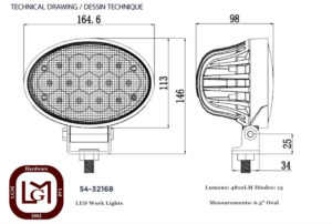 54 32168 Technical Drawing