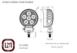 54 62008 Technical Drawing