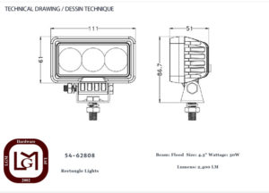 54 62808 Technical Drawing