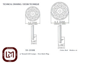 55 21108 Technical Drawing