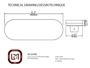 55 24108 Technical Drawing