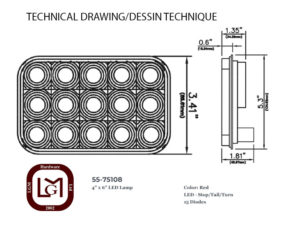 55 75108 Technical Drawing