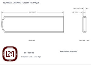 66 36606 Technical Drawing