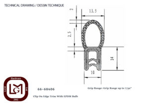 66 68406 Technical Drawing