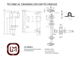 33 88804 Technical Drawing