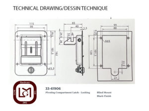 33 61906 Technical Drawing