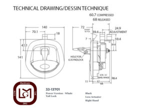 33 13701 Technical Drawing