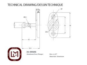 34 00505 Technical Drawing