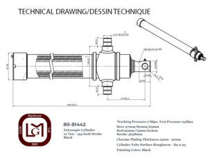 80 81442 Technical Drawing