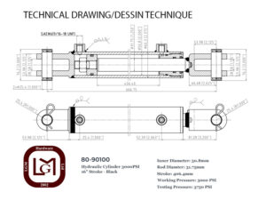 80 90100 Technical Drawing