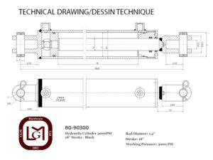 80 90300 Technical Drawing