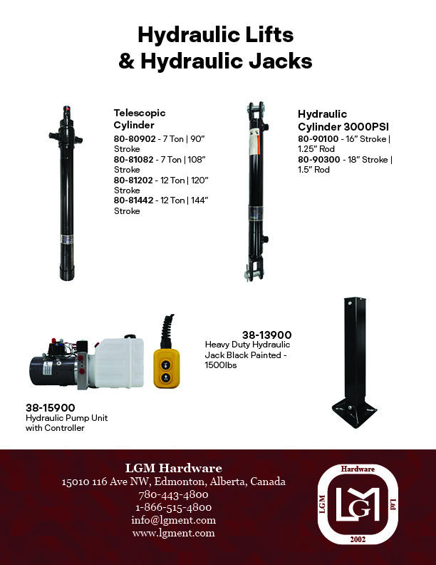 Hydraulic Lifts & Hydraulic Jacks